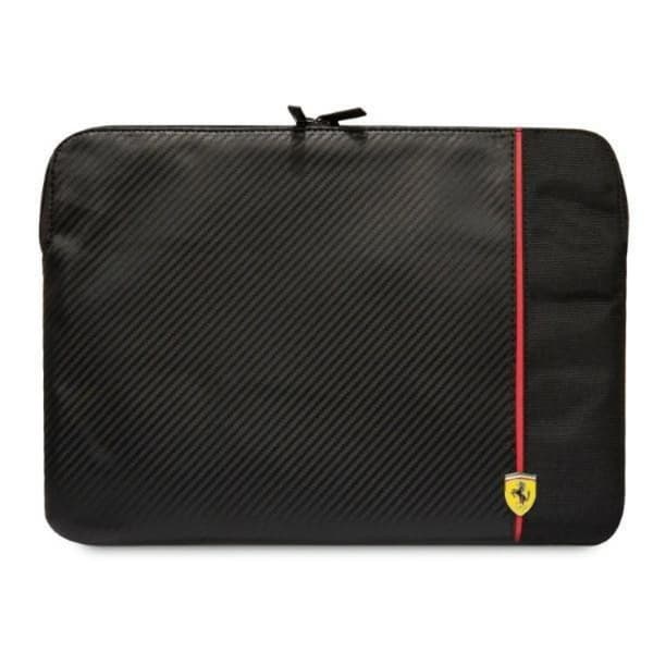 Ferrari Datorfodral 14" Carbon & Smooth - Svart