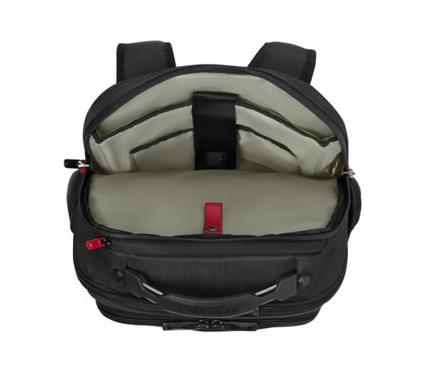 Wenger Altair 15.6" kannettava reppu, jossa on tablettilokero, musta
