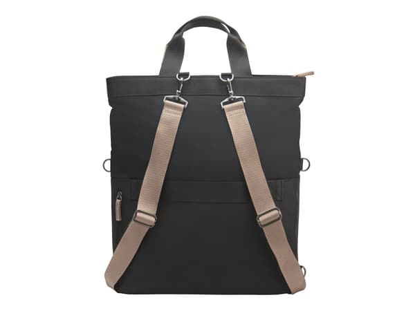 HP Laptop Backpack Tote - Väska och handväska för bärbar dator - anpassningsbar - 14.1" - svart, mullvad