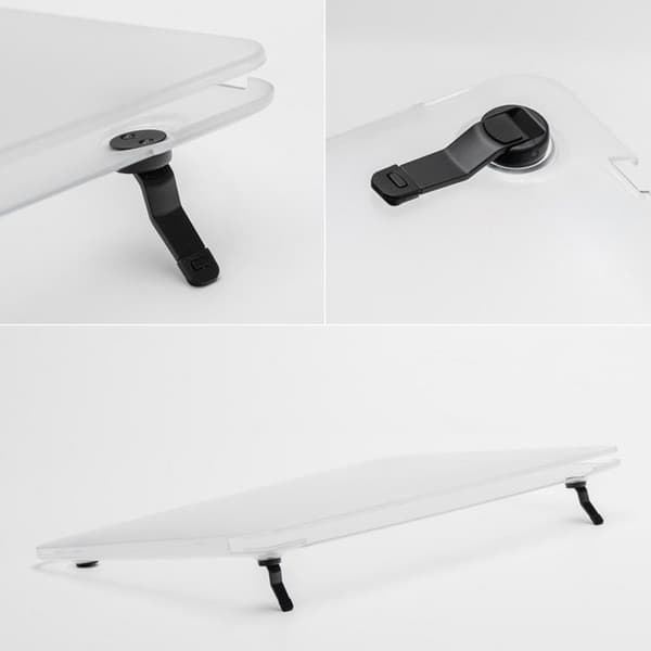 Wiwu MacBook Pro 13.3" Skal Med Stand iShield - Transparent