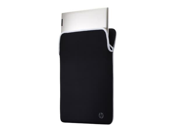 HP Reversible Protective - Fodral för bärbar dator - 14.1" - svart, silver - för Chromebook 14; ENVY Laptop 14; Laptop 14; Pavilion Laptop 14; Pavili