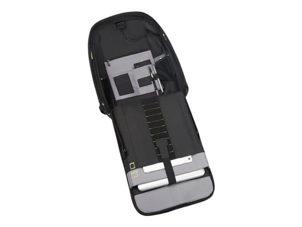 Samsonite Securipak M Anti-Theft Laptop Backpack - Notebookryggsekk - 15.6" - svart stål