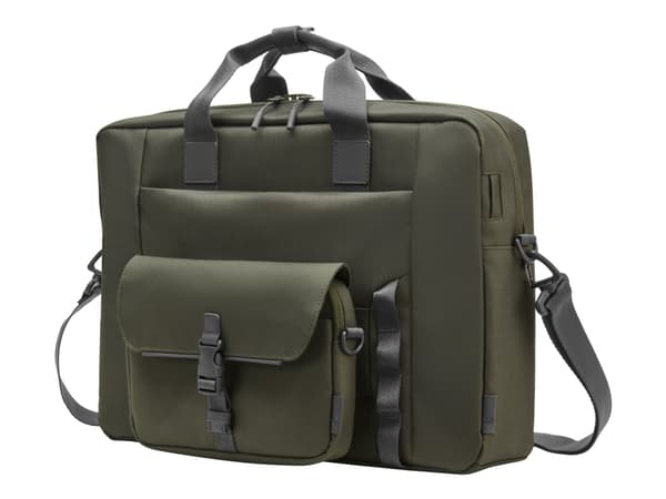 HP - Notebookbæreveske - modulÃ¦r - 15.6" - grå, grønn