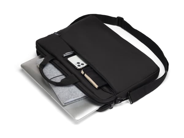 DICOTA ONE Slim - Notebook-väska - 10" - 12.5" - svart