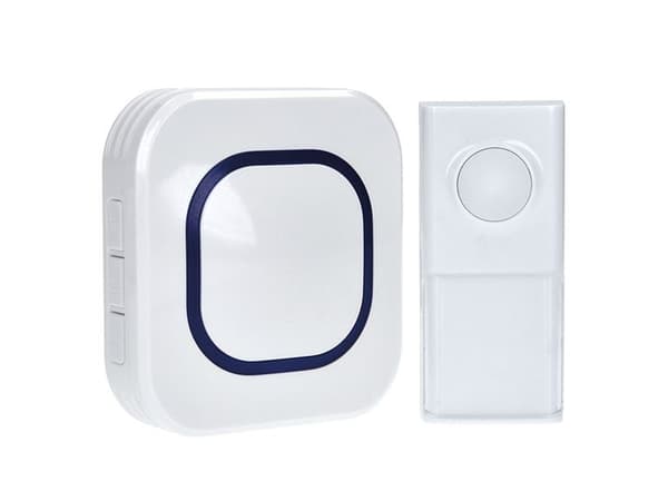 Solight 1L49, Hvit, Trådløs, 433,92 MHz, 250 m, 85 dB, IP55 Hvit