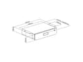 Miniatyrbild 2 av 5: Maclean MC-461 Under Desk Lockable Drawer 5kg Organizer Black max 5kg