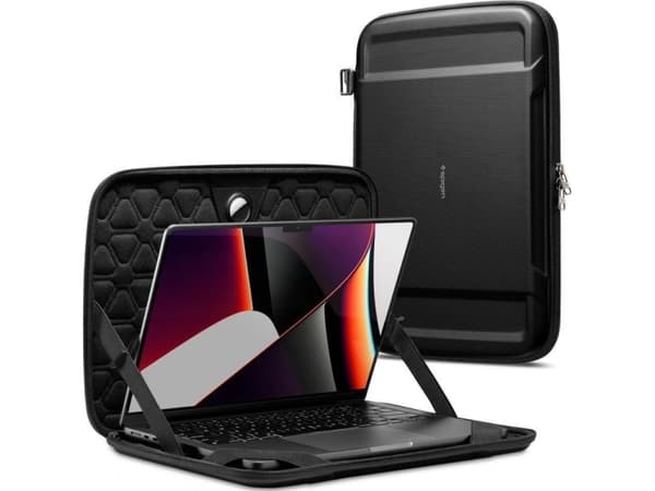 Spigen Rugged Armor Pro Pouch, Sleeve til laptop, 40,6 cm (16"), 601 g