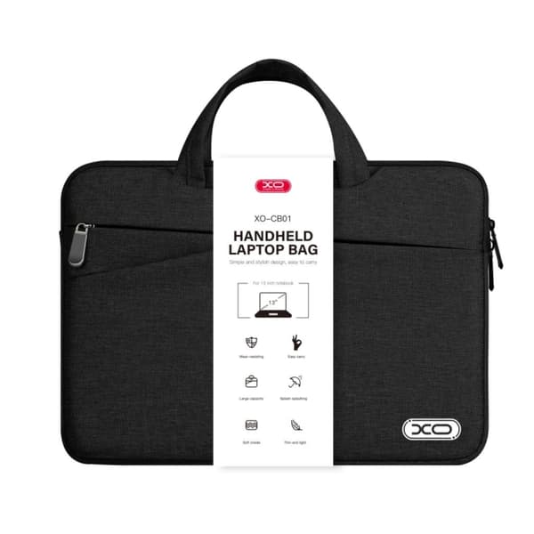 XO Laptopväska CB01 13" svart