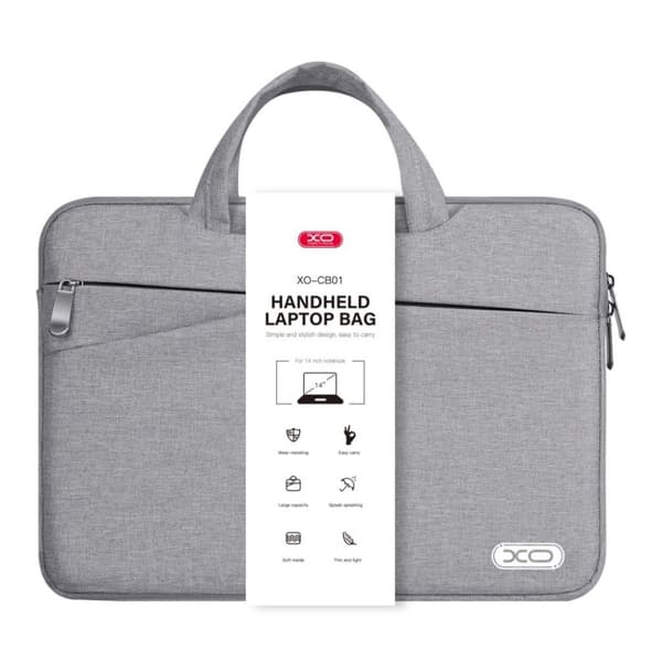 Xo Laptop-taske CB01 14" grå