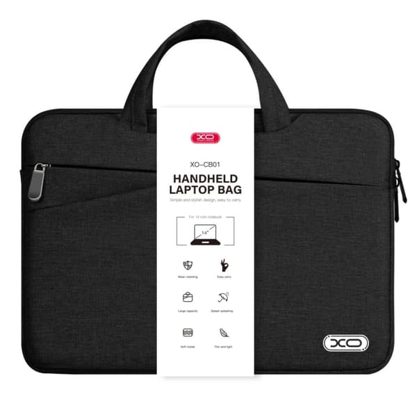 XO Laptopväska CB01 14" svart