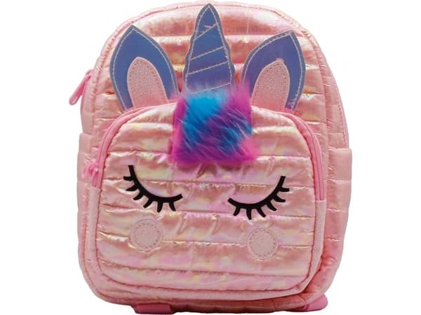 Stnux Puffy Unicorn Ryggsekk rosa