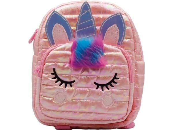 Stnux Puffy Unicorn Ryggsekk rosa