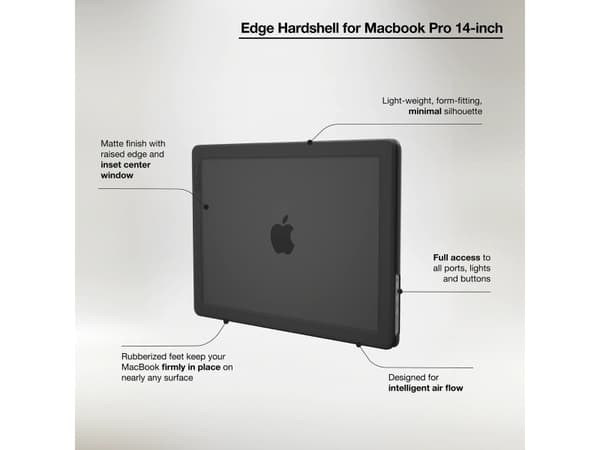 Incase INMB200753-BLK, Kovakotelo, 35,6 cm (14")
