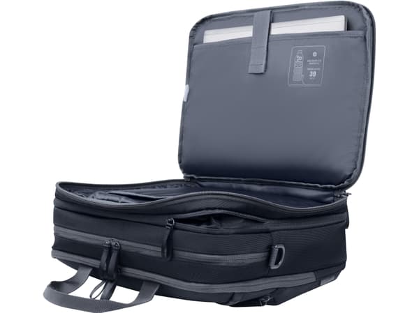 HP Travel Plus - Notebookbæreveske - 15L - 14.1" - grafittblå