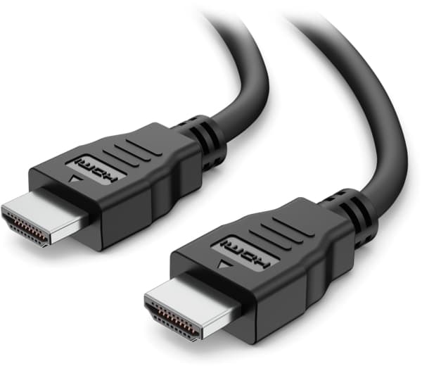 Dell CB325H - HDMI-kabel med Ethernet - HDMI hane till HDMI hane - 1.8 m - svart - 4K60Hz stöd, 5K60 Hz (5120 x 2880) stöd
