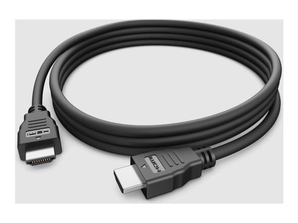 Dell CB325H - HDMI-kabel med Ethernet - HDMI hane till HDMI hane - 1.8 m - svart - 4K60Hz stöd, 5K60 Hz (5120 x 2880) stöd