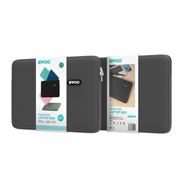BWOO Datorfodral 14" Neoprene - Grå