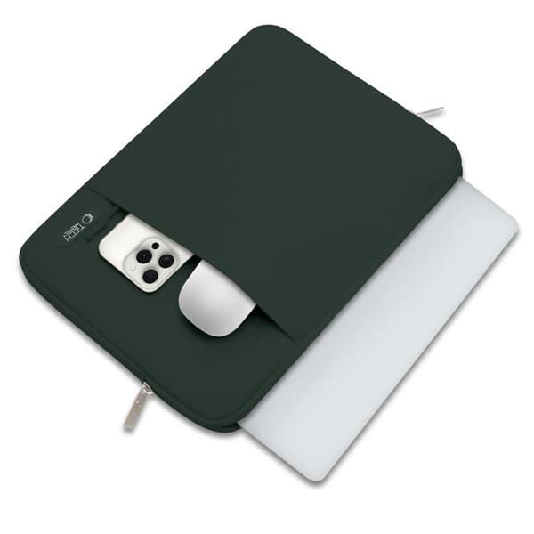 Tech-Protect Datorfodral Till (15-16") - Midnight Grön