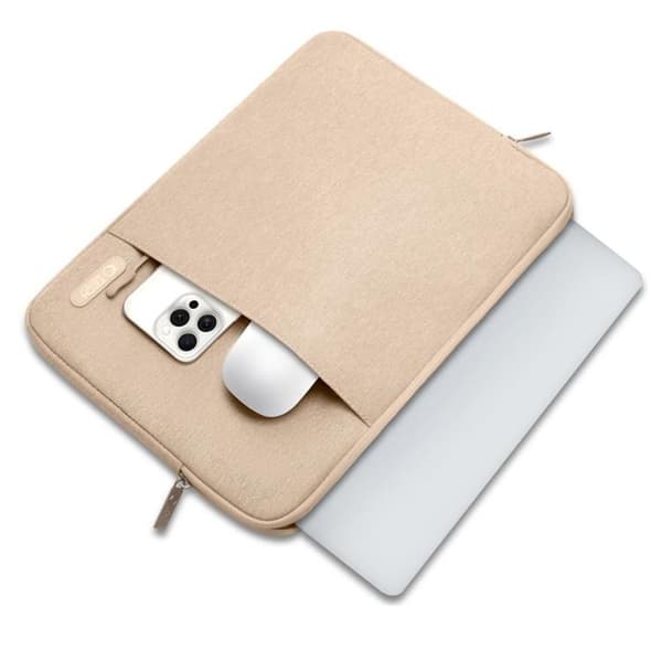 Tech-Protect Datorfodral Till (15-16") - Caffe Latte