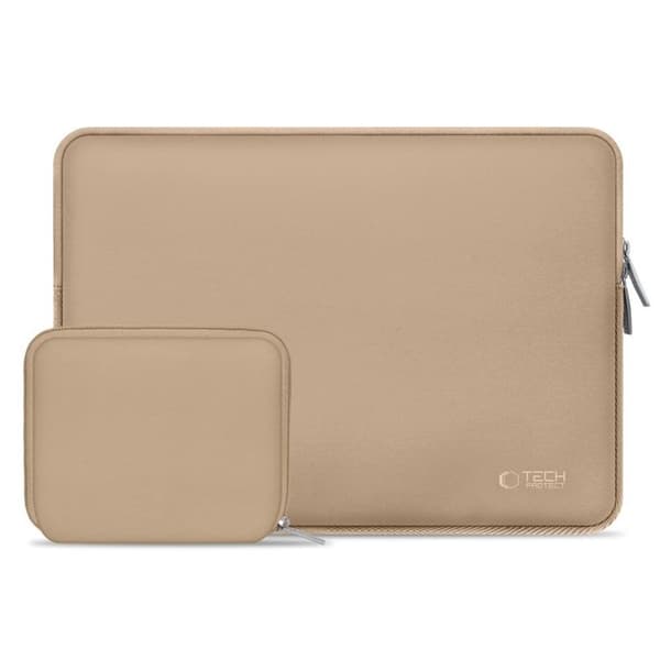 Tech-Protect Datorfodral Till (15-16") Neoslim - Caffe Latte