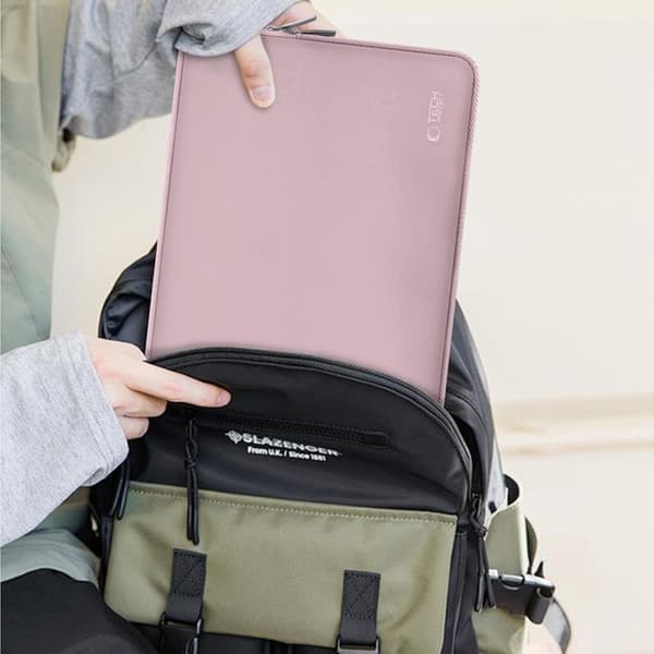 Tech-Protect Datorfodral Till (15-16") Neoslim - Dusty Rose