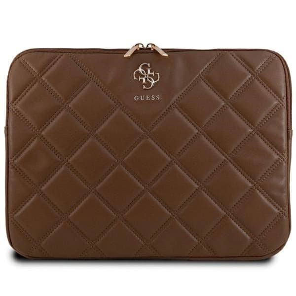 Guess Datorfodral 14" Quilted 4G - Brun