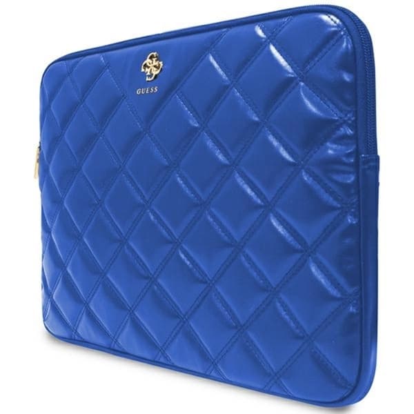 Guess Datorfodral 14" Quilted 4G - Blå