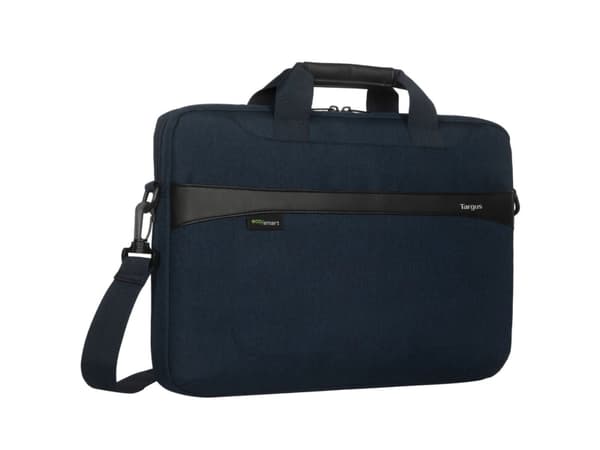Targus GeoLite EcoSmart Slim Brief - Notebook-väska - toppmatad - 15" - 16" - blå