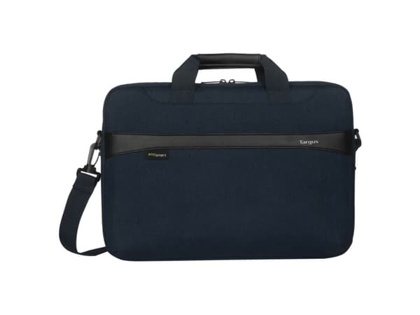 Targus GeoLite EcoSmart Slim Brief - Notebook-väska - toppmatad - 15" - 16" - blå