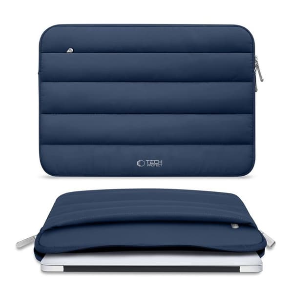 Tech-Protect Datorfodral 15"-16" Fluffy - Marinblå