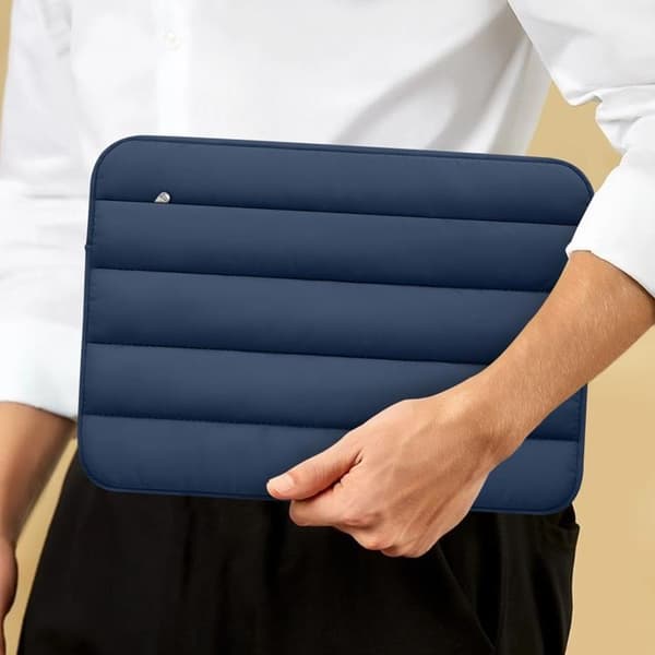 Tech-Protect Datorfodral 15"-16" Fluffy - Marinblå