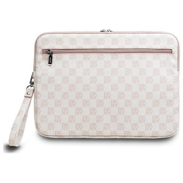 DKNY Datorfodral 16" Checkered Pattern Printed Stripes - Svart