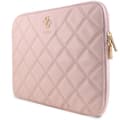 Miniatyrbild 2 av 3: Guess Datorfodral 14" Grained Zipper Triangle Logo - Svart