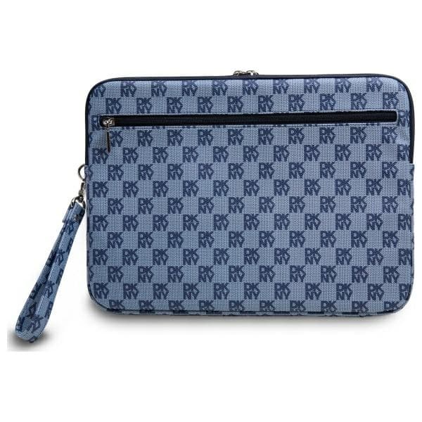 DKNY Datorfodral 14" Checkered Pattern Printed Stripes - Blå
