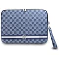 Miniatyrbild 1 av 3: DKNY Datorfodral 14" Checkered Pattern Printed Stripes - Blå