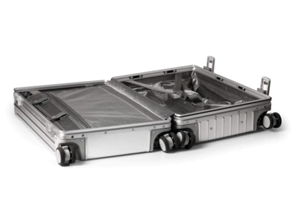 Port Designs 100150, Tralle, Hard overflate, Aluminium, 4 hjul, Rullehjul, Aluminium