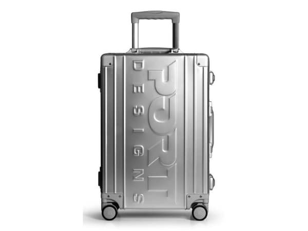 Port Designs 100150, Tralle, Hard overflate, Aluminium, 4 hjul, Rullehjul, Aluminium