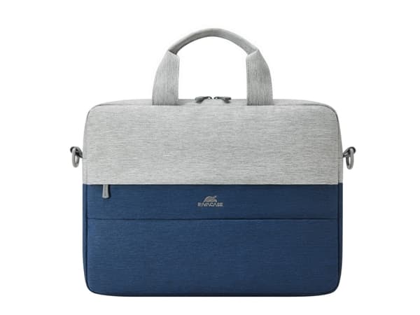 Rivacase 7522 GREY/DARK BLUE, Portfölj, 35,6 cm (14"), Axelrem, 410 g