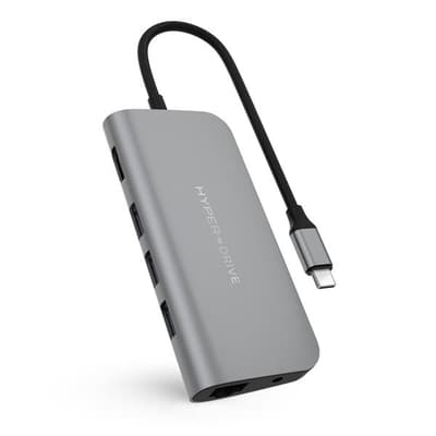 Hyper - HyperDrive Power 9 in 1 Grey