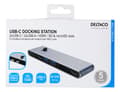 Miniatyrbillede 7 af 7: deltaco USB-C MB docking station HDMI/SD/mSD reader PD 3.0 spc. grey
