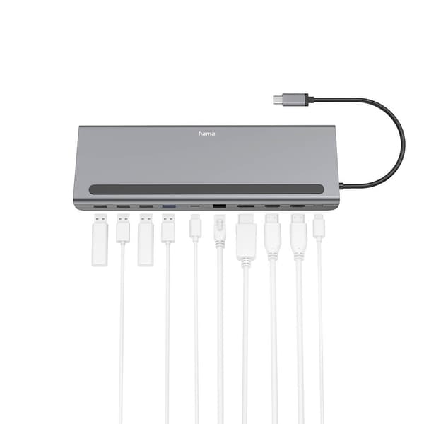 HAMA USB-C Docking Station 10 Ports