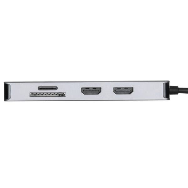 USB-C Universal Dual HDMI 4K-dockningsstation med 100W Power Delivery Pass-Thru