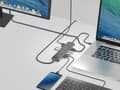 Miniatyrbild 4 av 4: Conceptronic Adapter DONN06G Multifunktionell 9-i-1 USB-C-adapternav