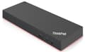 Miniatyrbild 1 av 4: Lenovo 40AN0135EU Notebook Dock & Port Replicator Wired Thunderbolt 3 Svart, Röd