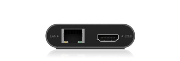 RaidSonic ICY BOX IB-DK4050-CPD - Telakointiasema - USB-C - 2 x HDMI, DP (IB-DK4050-CPD)