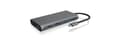 Pikkukuva 1 / 4: RaidSonic ICY BOX IB-DK4050-CPD - Telakointiasema - USB-C - 2 x HDMI, DP (IB-DK4050-CPD)
