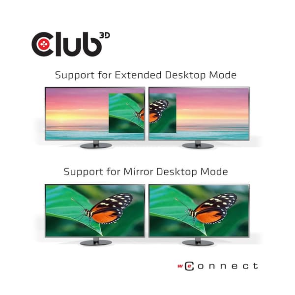 Club 3D Club3D 4K dockingstation USB3 TypC ->6xUSB3/DP/HDMI/LAN/Audio bl. detailhandel (CSV-1562)