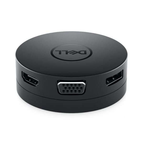 Dell Mobile Adapter DA300 - dockningsstation - USB-C - VGA - GigE - för Latitude 3301, 7310 2-in-1, Precision Mobile Workstation 3560, 55XX, 5750, 754
