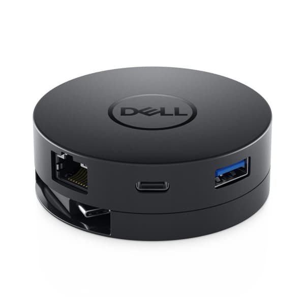 Dell Mobile Adapter DA300 - dockningsstation - USB-C - VGA - GigE - för Latitude 3301, 7310 2-in-1, Precision Mobile Workstation 3560, 55XX, 5750, 754