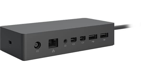 Microsoft Surface Dock dockingstation til mobilenhed Tablet Sort